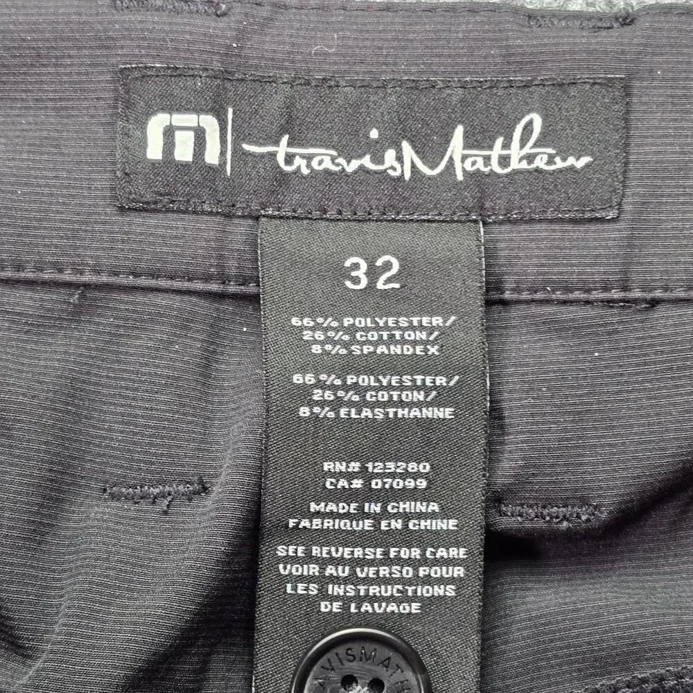 Travis Mathew Pants Mens 32x32 Open To Close Golf Performance Flat Front Chino - Picture 6 of 8